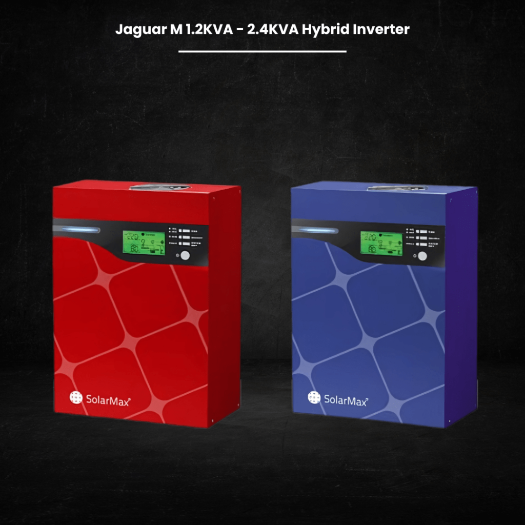 Jaguar M 1.2KVA - 2.4KVA Hybrid Inverter solar max