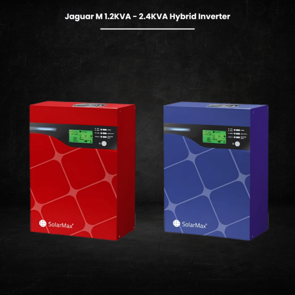 Jaguar M 1.2KVA - 2.4KVA Hybrid Inverter solar max